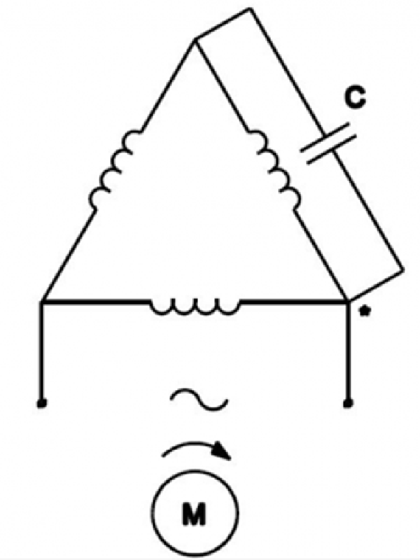 Động cơ đấu nối có hình tam giác