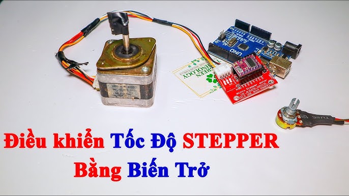 Khám Phá Cách Điều Khiển Động Cơ Bước Chính Xác Bằng Biến Trở Và Arduino