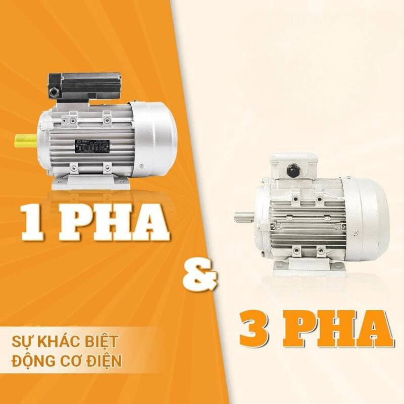 Sự Thật Đáng Kinh Ngạc Về Động Cơ Điện 1 Pha Và 3 Pha – Bạn Chọn Sai Có Thể Trả Giá Đắt!