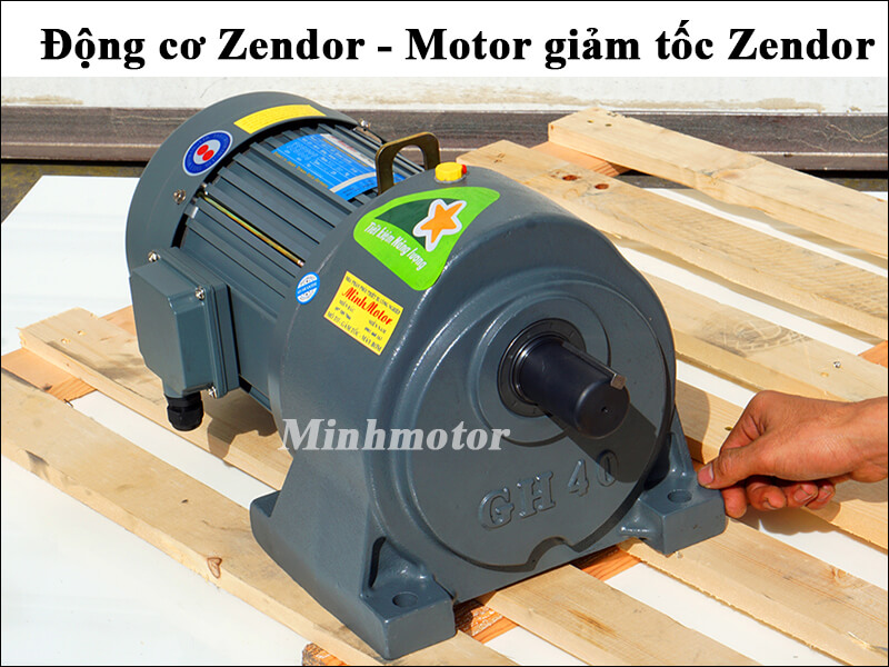 Motor Zendor giảm tốc chân đế ZD HZ